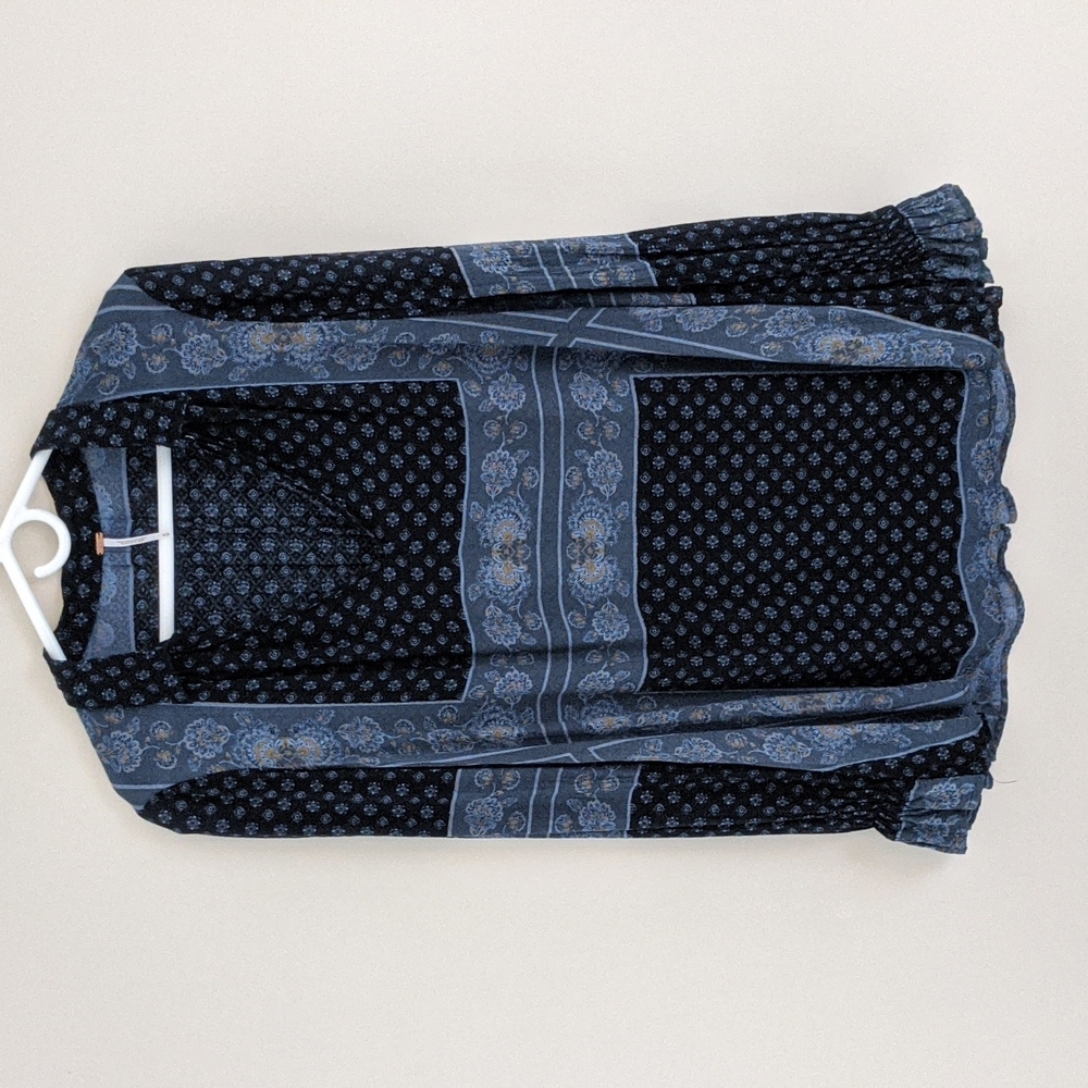 Free People Blue/Navy Blue Tunic